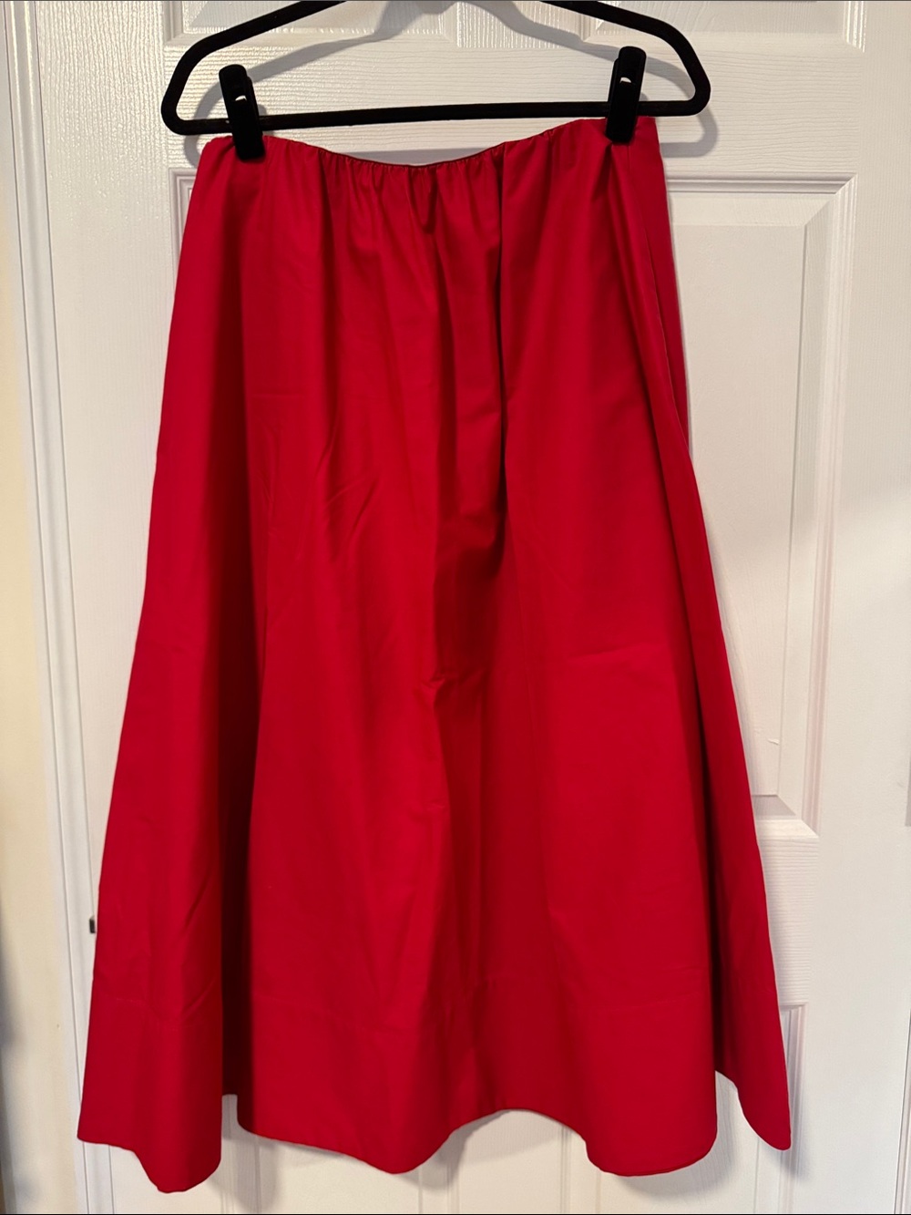 Mango Red Women's A-Line Maxi Skirt Size L